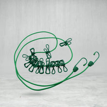 Metal clip drying rope for clothes