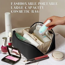 Premium Travel Makeup  Toiletry Organizer Pouch With Zipper  Handle(1 Pc)